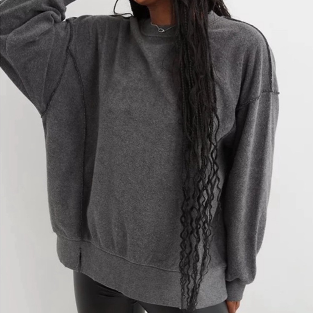 Aerie The Chill Cozy Crewneck Sweatshirt